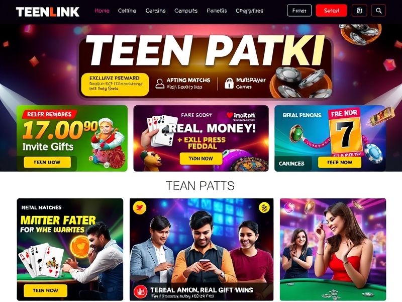 Teen Patti Link provides seamless access to exciting Teen Patti games with great bonuses and real-time action.
